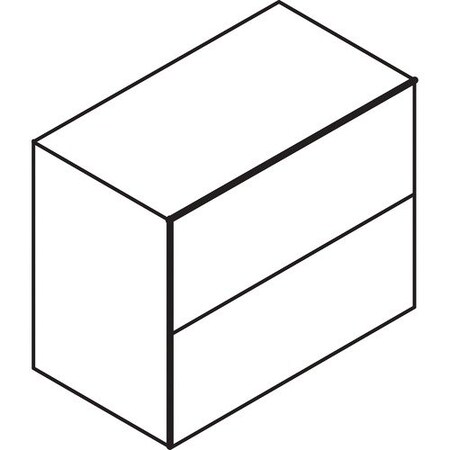 Groupe Lacasse Lateral File Unit, 36inWx24inDx29-1/2inH, Hard Rock Maple LAS71K2436LFE